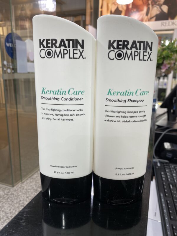 Keratin Complex Keratin Care Smoothing Shampoo and Conditioner 400ml Duo