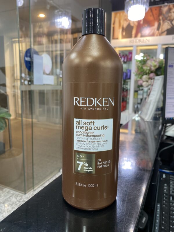 REDKEN ALL SOFT MEGA CURLS CONDITIONER 1L For Dry Curls and Coils Hair